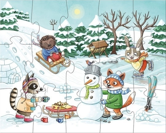 Παιδικό Puzzle Τέσσερις Εποχές για 3+ Ετών 60pcs Haba