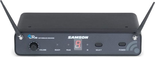 Samson Concert 88 Headset Безжично Кондензатор (Малка диафрагма) Микрофон Κεφαλής, Ζώνης за Вокали в Черен Цвят