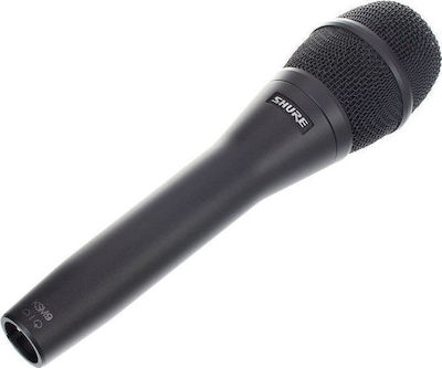 Shure Condenser (Large Diaphragm) XLR Microphone KSM9 Handheld Voice Charcoal Grey in Gray Color