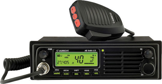 Albrecht AE 6491 CT CB Auto 4W cu Ecran Monocrom
