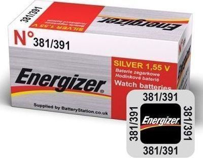 Energizer 381/391 Baterie Oxid de argint pentru ceasuri SR55 1.55V 1buc