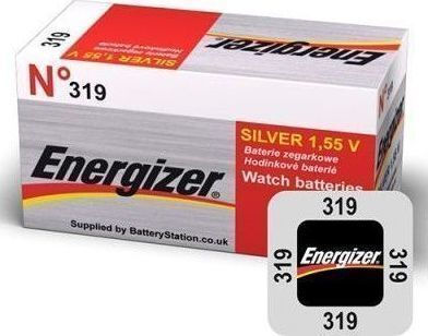 Energizer 319 Batterie Silber-Oxid für Uhren SR64 1.55V 1Stück