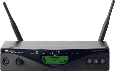 AKG WMS-470 SPORTS SET Σετ Ασύρματο Πυκνωτικό Μικρόφωνο Κεφαλής, Ζώνης για Φωνητικά