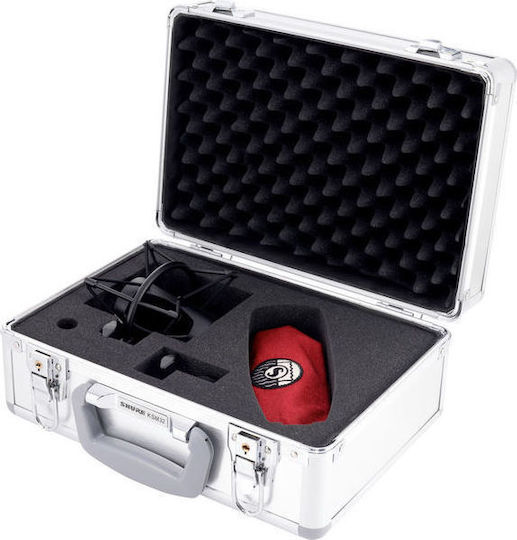 Shure KSM32 Πυκνωτικό Μικρόφωνο XLR Shock Mounted για Φωνητικά σε Γκρι Χρώμα