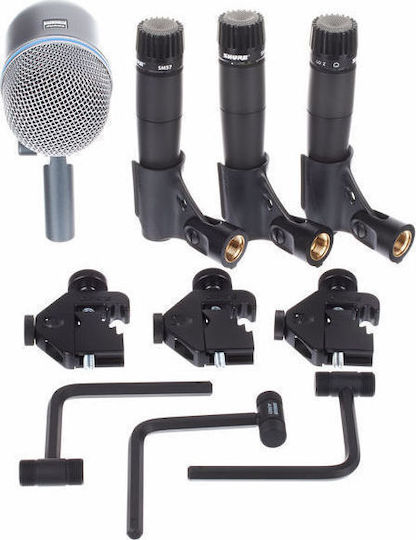 Shure DMK57-52 Σετ Δυναμικό Μικρόφωνο XLR για Studio
