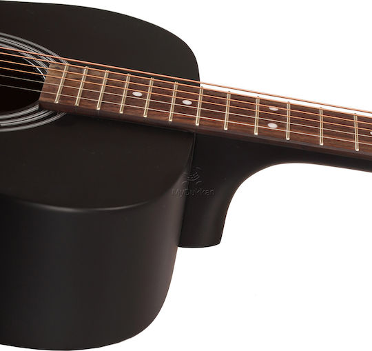 Cort AF510 BKS Acoustic Guitar Black Black Satin