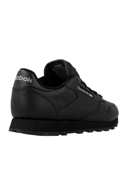 Classic Leather Sneakers Intense Black