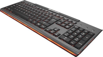 200K Gaming Πληκτρολόγιο με Φωτιζόμενα πλήκτρα (Αγγλικό US)