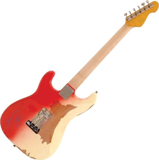 Vintage V6 Thomas Blug Signature Електрическа Китара Stratocaster с Магнитна Конфигурация SSS Summer of Love