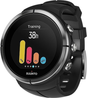 Suunto Spartan Ultra HR 50mm Smartwatch mit Pulsmesser (Schwarz)