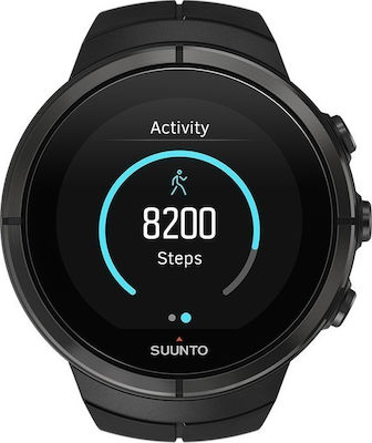 Suunto Spartan Ultra 50mm Αδιάβροχο Smartwatch με Παλμογράφο (All Black Titanium)