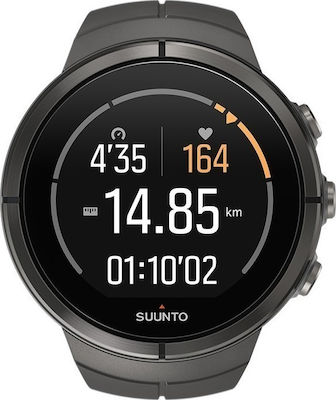 Suunto Spartan Ultra Titan 50mm Rezistent la apă Ceas inteligent cu pulsometru (Gri)
