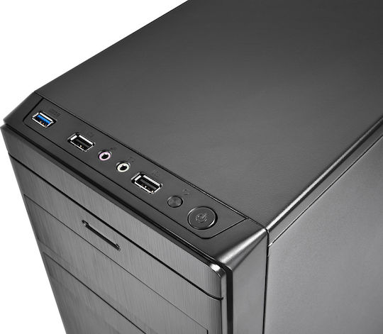 Deepcool Wave V2 Midi Tower Κουτί Υπολογιστή Μαύρο