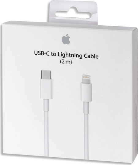 Apple USB-C to Lightning Cable 87W White 2m (MKQ42ZM/A)