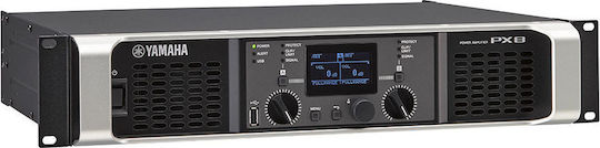 Yamaha PX8 Τελικός Ενισχυτής PA 2 Καναλιών 800W/4Ω 600W/8Ω PX-8