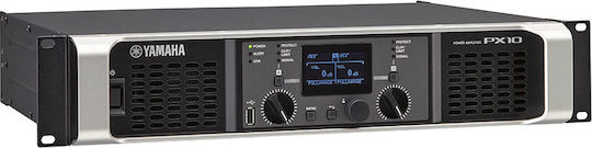Yamaha PX10 Τελικός Ενισχυτής PA 2 Καναλιών 1200W/4Ω 1000W/8Ω PX-10