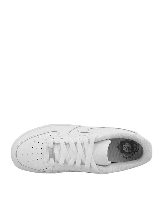Παιδικά Маратонки Air Force 1 Всички в бяло