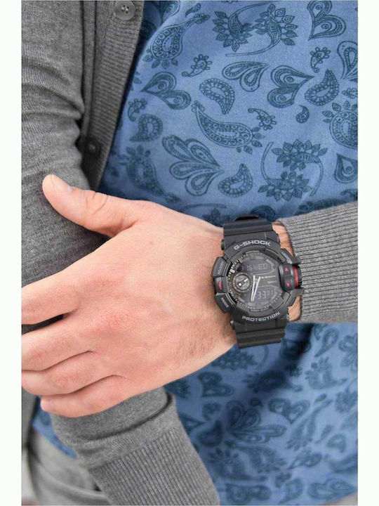 Casio G-Shock Men's Watch 51mm Chronograph Battery with Black Rubber Strap
