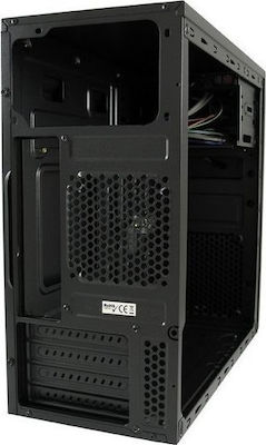 LC-Power 2010MB Micro Tower Κουτί Υπολογιστή Μαύρο
