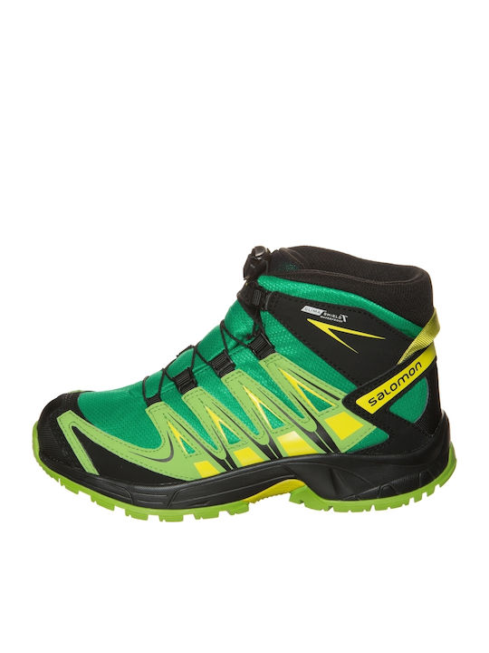 Salomon Kids Hiking Boots Xa Pro 3D Waterproof Green