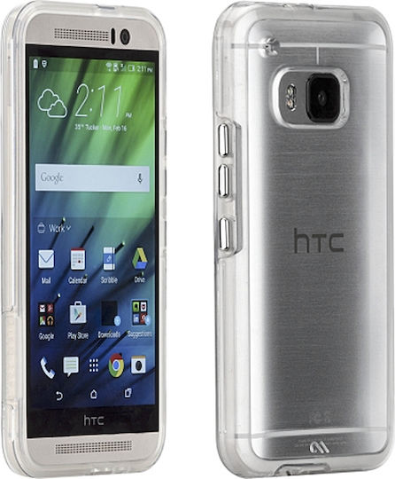 Case-Mate Umschlag Rückseite Silikon Transparent (Ein M9)