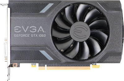 EVGA GeForce GTX 1060 3GB GDDR5 Gaming Κάρτα Γραφικών PCI-E x16 3.0 με HDMI και 3 DisplayPort