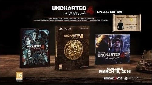 Uncharted 4 A Thief's End (Special Edition) PS4