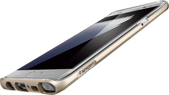 Spigen Neo Hybrid Crystal Umschlag Rückseite Metallisch Gelb (Galaxy Note 7)