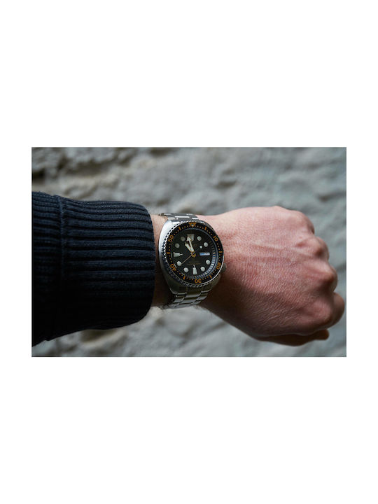 Seiko Automatic Watch with Metal Bracelet Silver