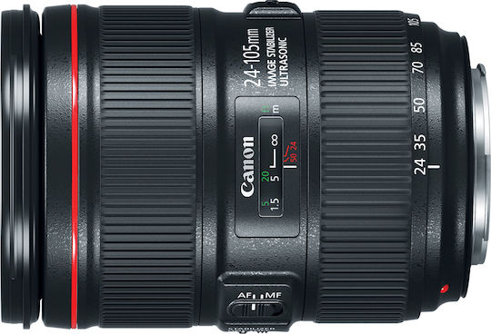 Canon DSLR Camera EOS 5D Mark IV Full Frame Kit (EF 24-105mm F4L IS II USM) Black
