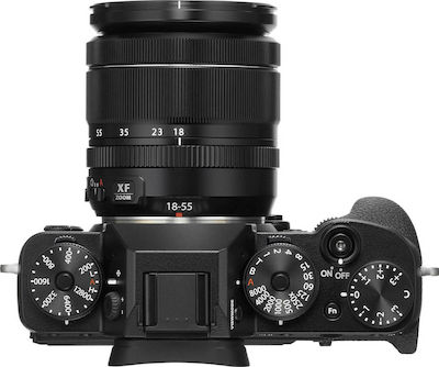 Fujifilm Mirrorless Φωτογραφική Μηχανή X-T2 Crop Frame Kit (XF 18-55mm F2.8-4 R LM OIS) Black