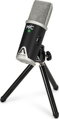 Apogee Πυκνωτικό Μικρόφωνο USB / Lightning MiC Τοποθέτηση Shock Mounted/Clip On Φωνής