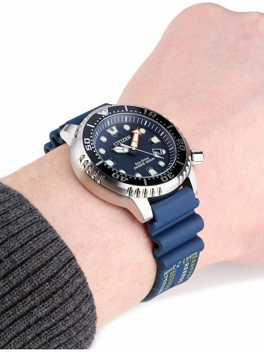 Citizen Promaster Ρολόι Eco - Drive με Καουτσούκ Λουράκι Citizen Promaster Ρολόι Eco - Drive με Καουτσούκ Λουράκι