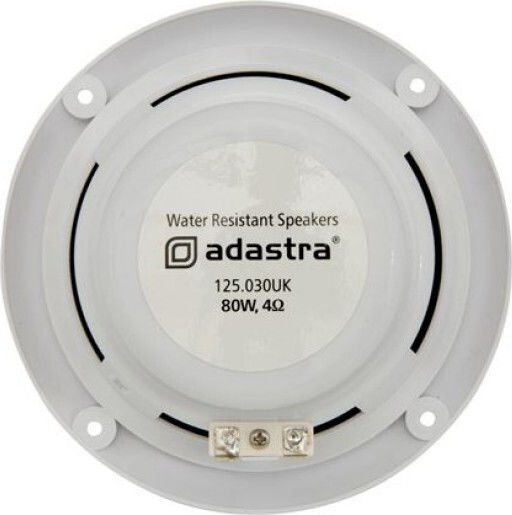 Adastra Set Marine-Lautsprecher Wasserdicht mit 40W RMS Weiß