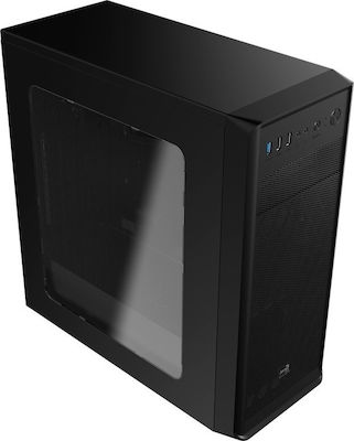 Aerocool SI-5100 Window Turnul Midi Cutie de calculator Negru