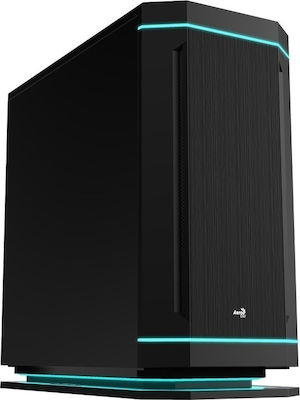 Aerocool DS 230 Jocuri Turnul Midi Cutie de calculator cu iluminare RGB Negru