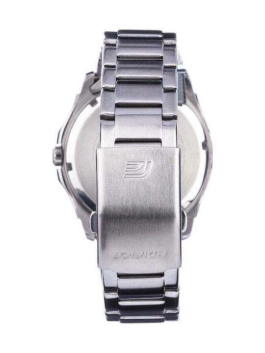 Casio Edifice Ceas Bărbați 43mm cu Baterie și Brățară Din Metal Argintie