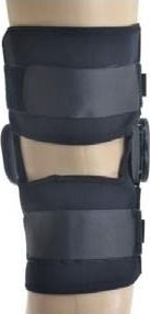 Ortholand Κ/9429Α Knee Splint Neoprene Black