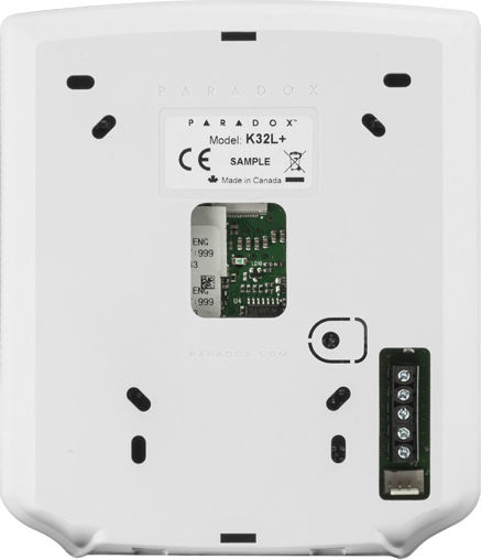 Paradox Security Access-Control Keypad with Screen White K32LCD+