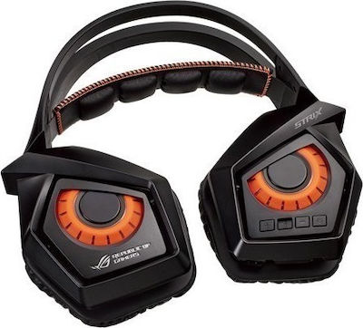 Asus ROG Strix Wireless Gaming Headset Über Ohr Gaming-Headset mit Verbindung USB Orange