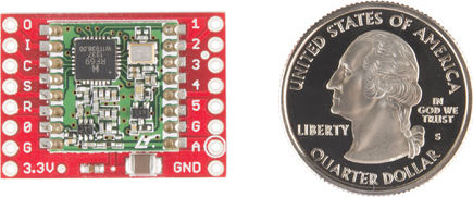 SparkFun RFM69 Breakout (434MHz)