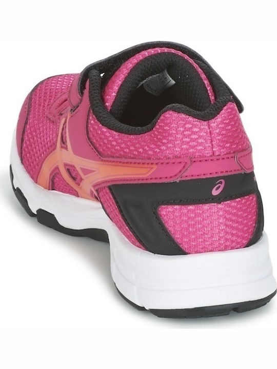 Pre Galaxy 9 PS Kids Sports Shoes Running with Hoop & Loop Closure Fuchsia