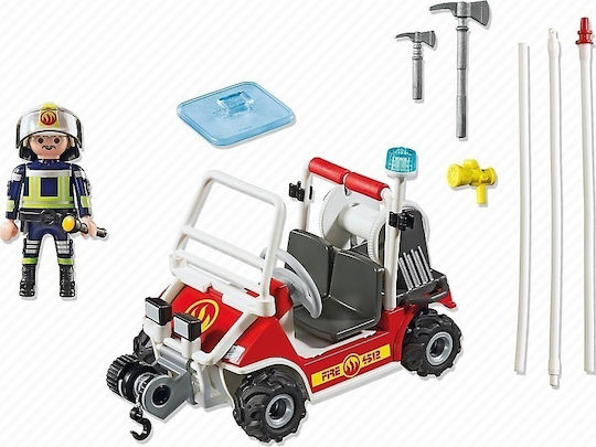 Playmobil City Action Fire Quad for 4-10 years old