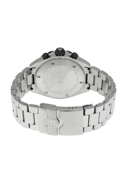 TAG Heuer Formula 1 Ανδρικό Ρολόι 43mm Χρονογράφος Μπαταρίας με Ασημί Μεταλλικό Μπρασελέ