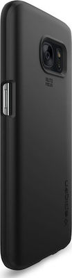 Spigen Thin Fit Coperta din spate Plastic Negru (Galaxy S7) 555CS20003