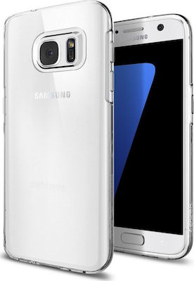 Spigen Liquid Crystal Silicone Back Cover Transparent (Galaxy S7)