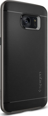 Spigen Neo Hybrid Umschlag Rückseite Silikon Gray (Galaxy S7 Edge) 556CS20143