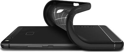 Spigen Rugged Armor Plastic Back Cover Black (Huawei P9 Lite)