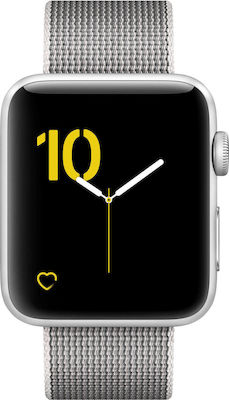 Apple Aluminiu 42mm Ceas inteligent cu pulsometru ()