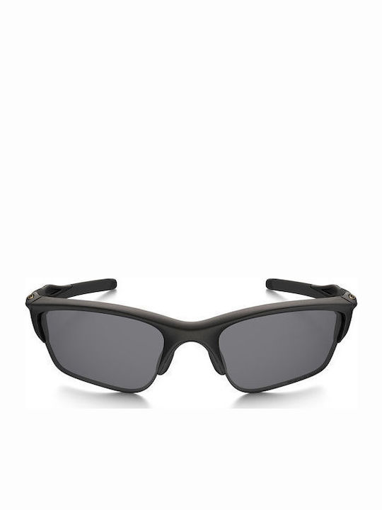 Oakley Half Jacket 2.0 XL Sunglasses Gray with Acetate Frame & Black Lens